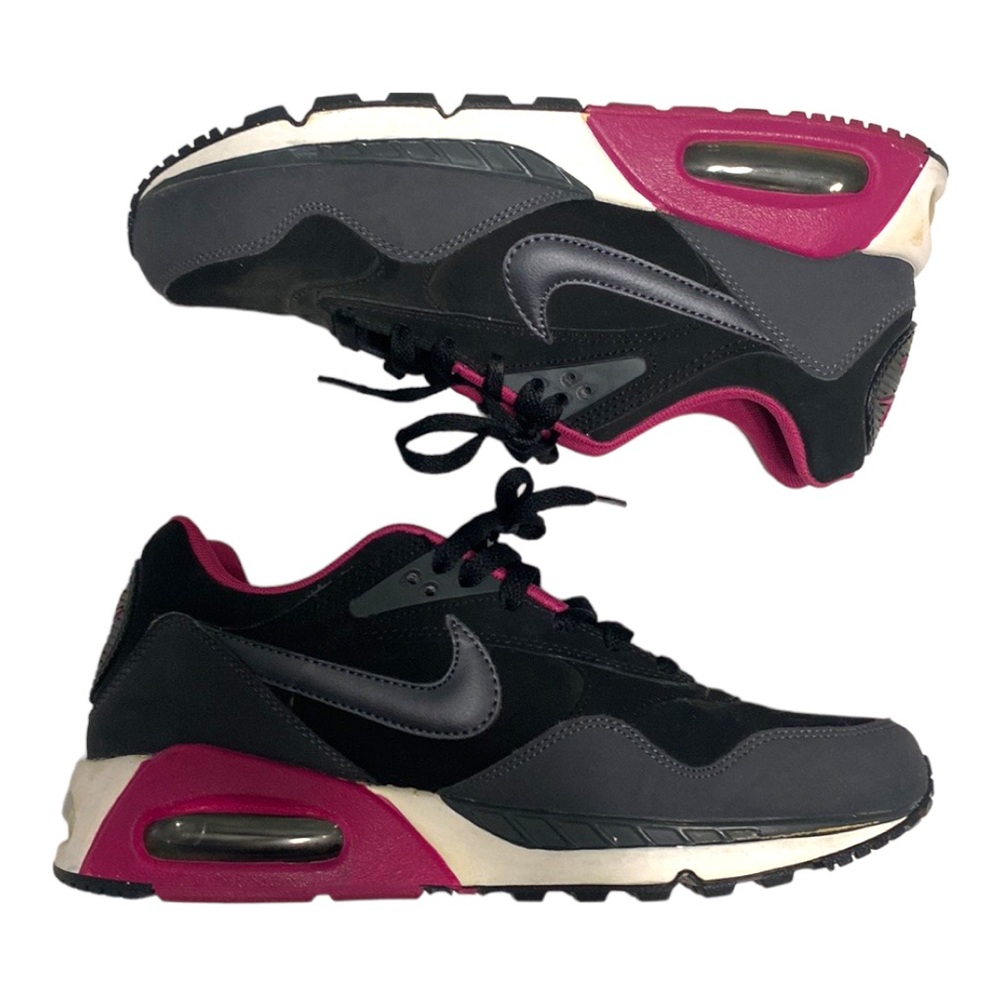 Nike Air Women’s Athletic Shoe Black, & Purple, Style 525381-011 Size 8.5